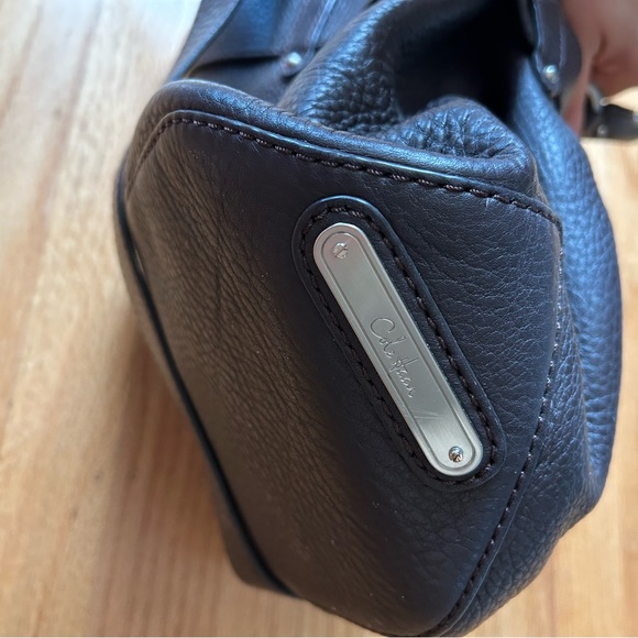 LAST CHANCE - Cole Haan Black leather boho handbag - Picture 4 of 13